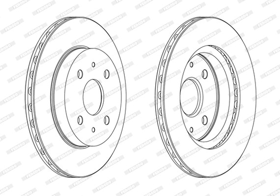 FERODO Bremsscheibe