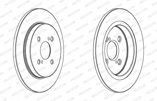 FERODO Bremsscheibe