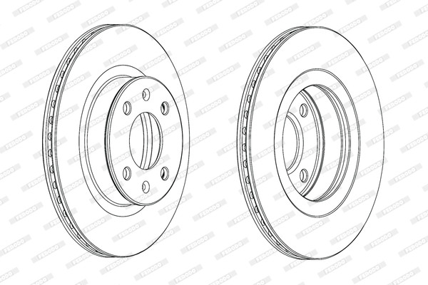 FERODO Bremsscheibe