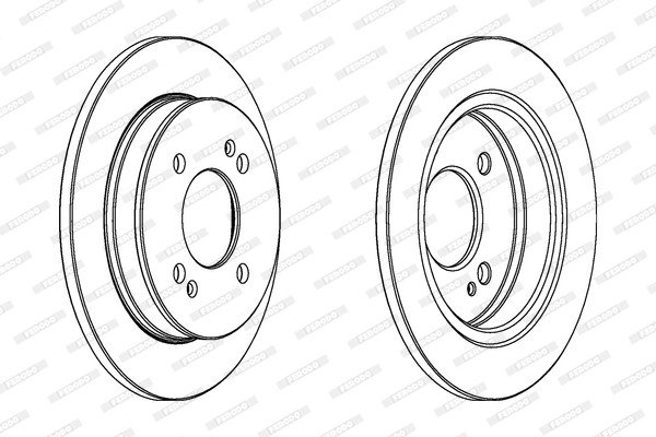 FERODO Bremsscheibe