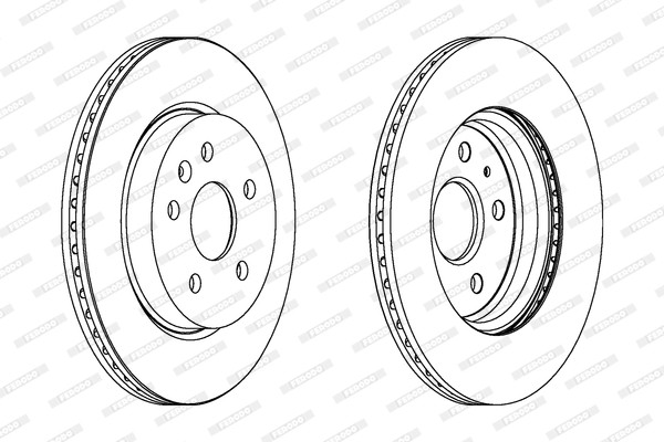 FERODO Bremsscheibe