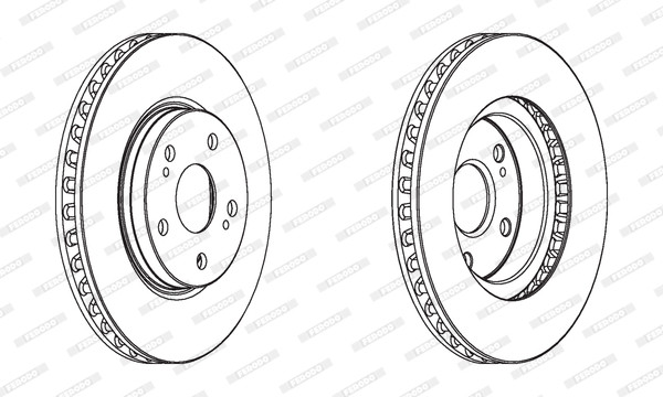 FERODO Bremsscheibe