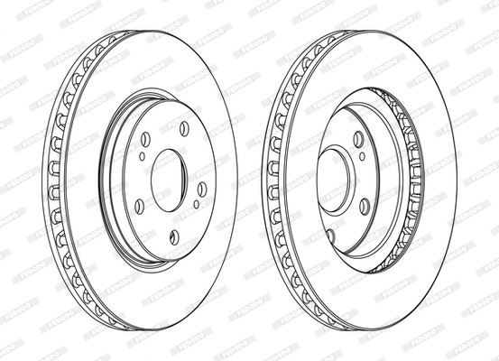 FERODO Bremsscheibe
