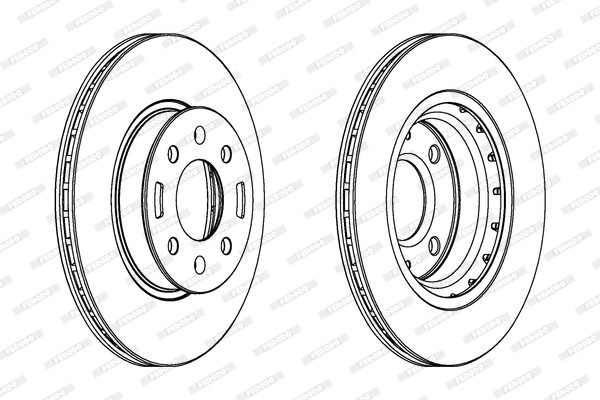 FERODO Bremsscheibe