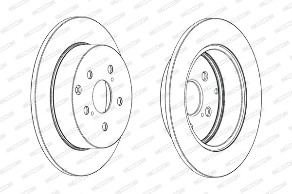 FERODO Bremsscheibe