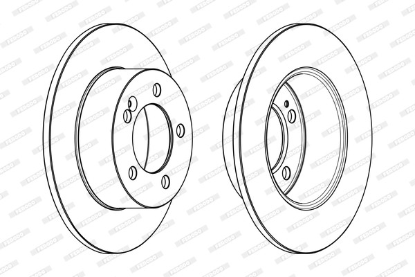 FERODO Bremsscheibe
