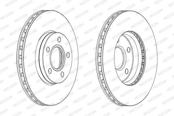 FERODO Bremsscheibe