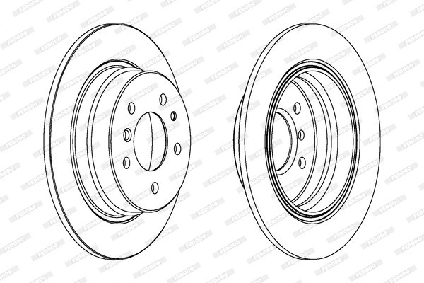 FERODO Bremsscheibe
