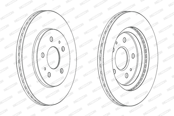 FERODO Bremsscheibe