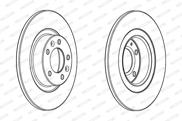 FERODO Bremsscheibe