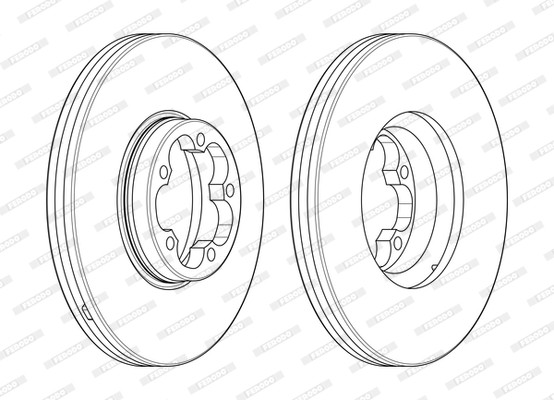 FERODO Bremsscheibe