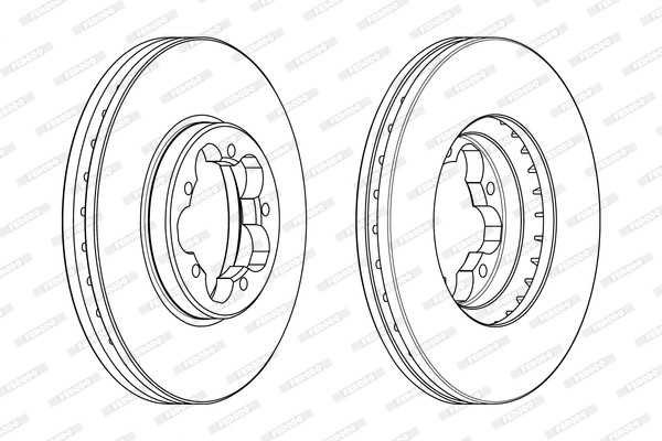 FERODO Bremsscheibe