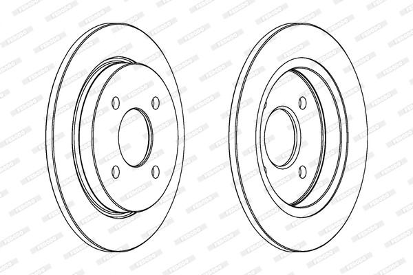 FERODO Bremsscheibe