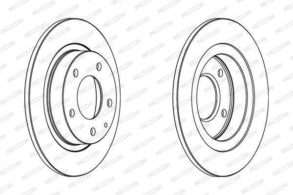 FERODO Bremsscheibe