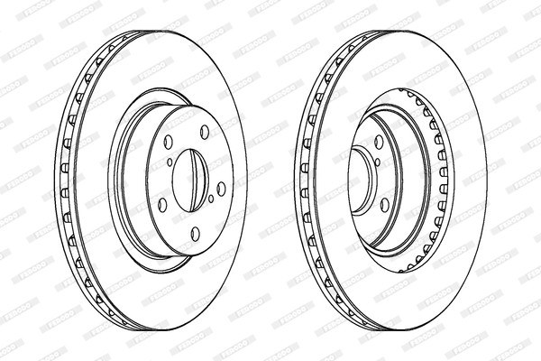 FERODO Bremsscheibe
