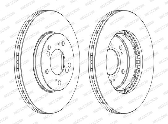 FERODO Bremsscheibe