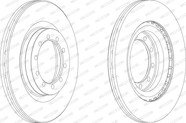 FERODO Bremsscheibe