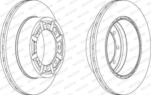 FERODO Bremsscheibe