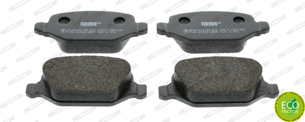 FERODO Bremsbelagsatz, Scheibenbremse