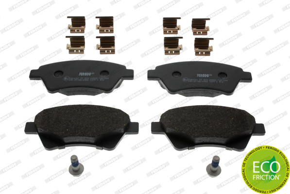 FERODO Bremsbelagsatz, Scheibenbremse