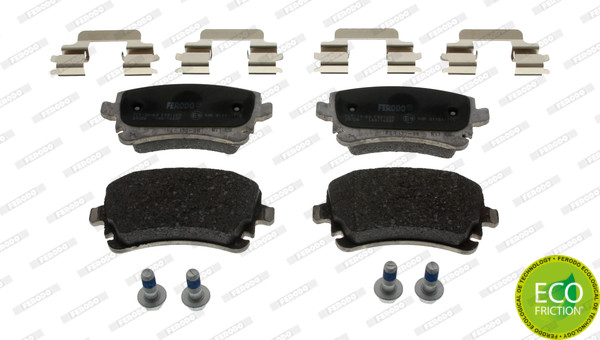 FERODO Bremsbelagsatz, Scheibenbremse