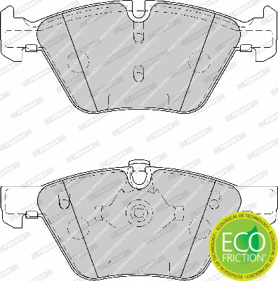 FERODO Bremsbelagsatz, Scheibenbremse
