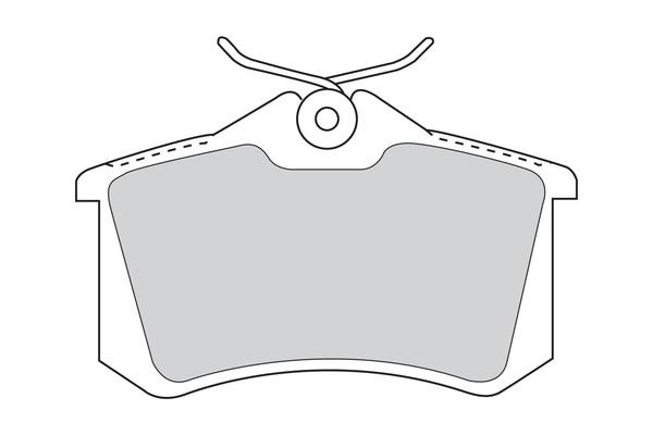 FERODO Bremsbelagsatz, Scheibenbremse