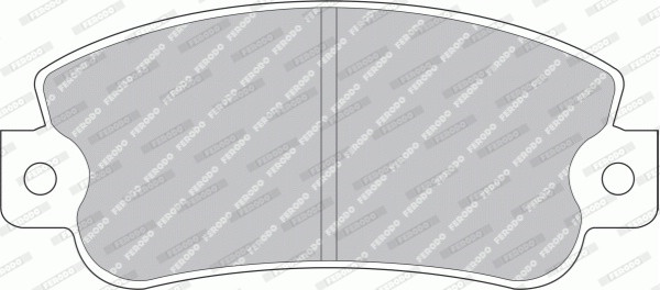 FERODO Bremsbelagsatz, Scheibenbremse
