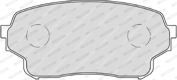 FERODO Bremsbelagsatz, Scheibenbremse