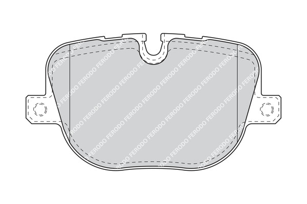 FERODO Bremsbelagsatz, Scheibenbremse