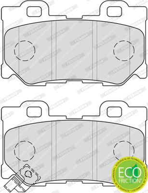 FERODO Bremsbelagsatz, Scheibenbremse