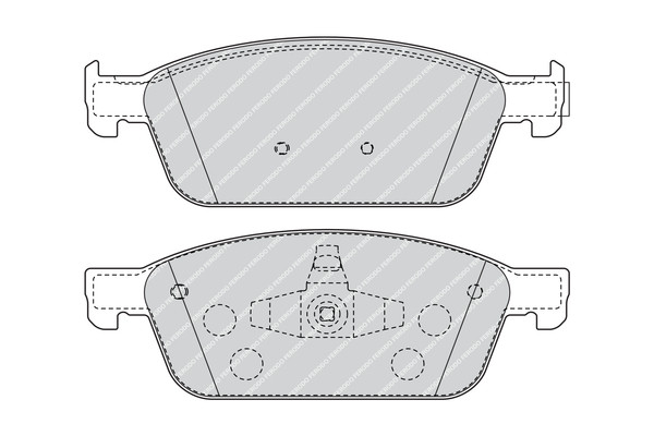 FERODO Bremsbelagsatz, Scheibenbremse