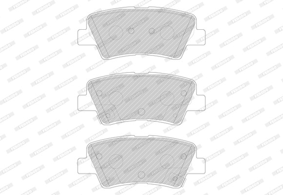 FERODO Bremsbelagsatz, Scheibenbremse
