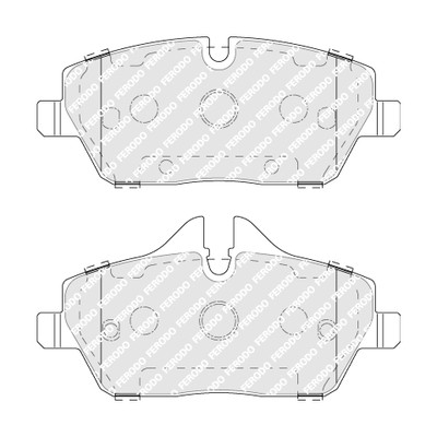 FERODO Bremsbelagsatz, Scheibenbremse