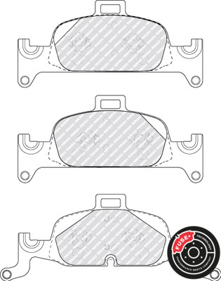 FERODO Bremsbelagsatz, Scheibenbremse