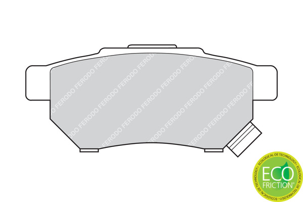 FERODO Bremsbelagsatz, Scheibenbremse
