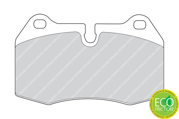 FERODO Bremsbelagsatz, Scheibenbremse
