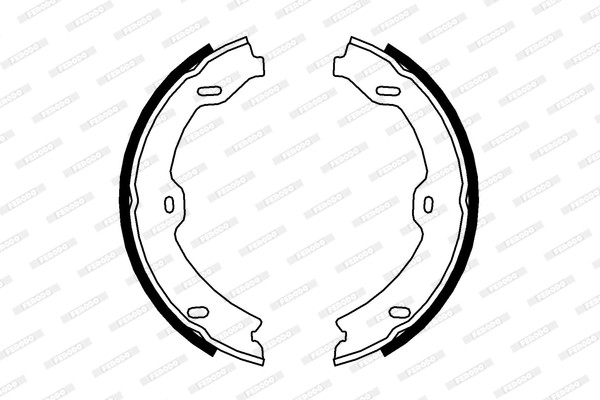 FERODO Bremsbackensatz, Feststellbremse