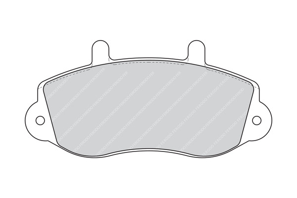 FERODO Bremsbelagsatz, Scheibenbremse