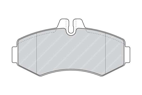 FERODO Bremsbelagsatz, Scheibenbremse