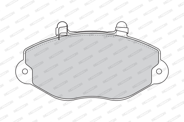FERODO Bremsbelagsatz, Scheibenbremse