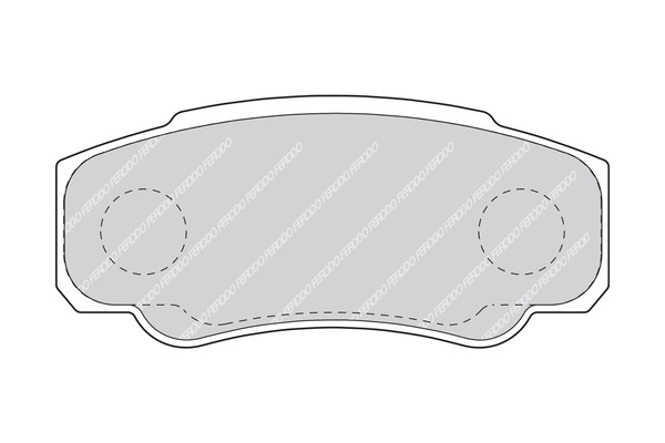 FERODO Bremsbelagsatz, Scheibenbremse