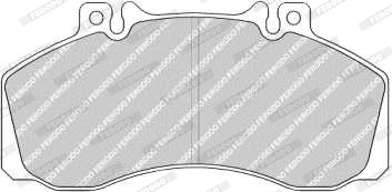 FERODO Bremsbelagsatz, Scheibenbremse