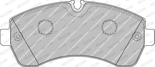 FERODO Bremsbelagsatz, Scheibenbremse