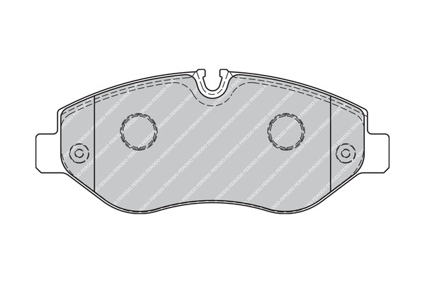 FERODO Bremsbelagsatz, Scheibenbremse