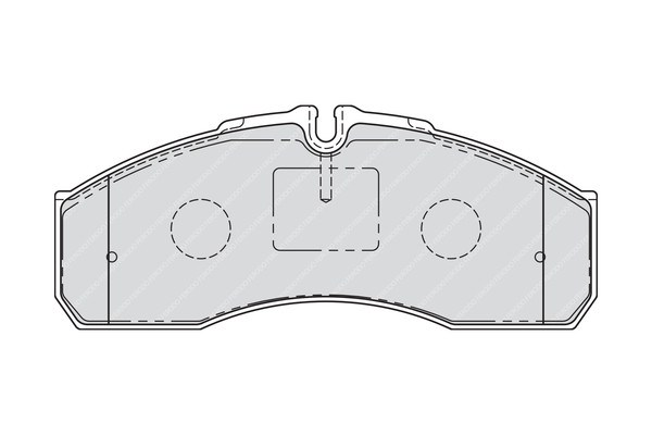 FERODO Bremsbelagsatz, Scheibenbremse
