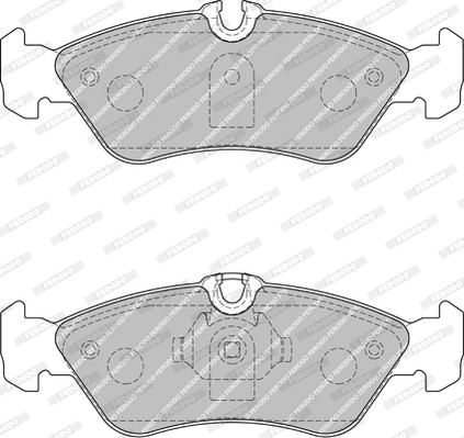 FERODO Bremsbelagsatz, Scheibenbremse