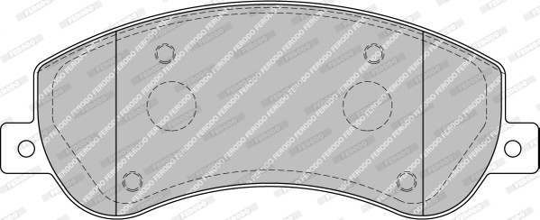 FERODO Bremsbelagsatz, Scheibenbremse
