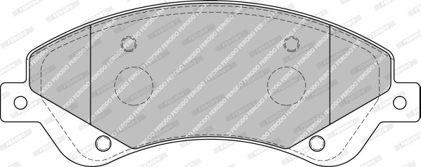 FERODO Bremsbelagsatz, Scheibenbremse