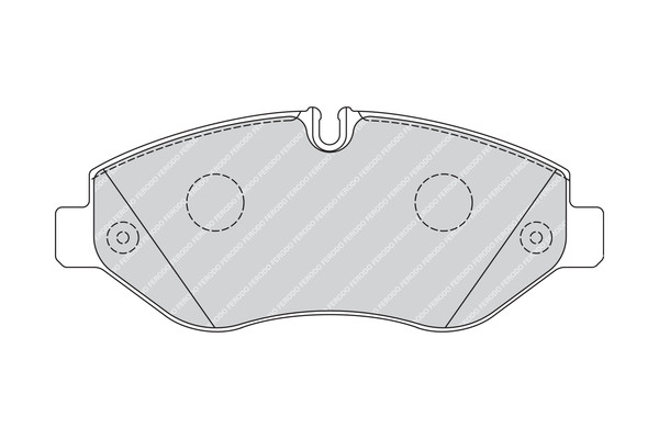 FERODO Bremsbelagsatz, Scheibenbremse